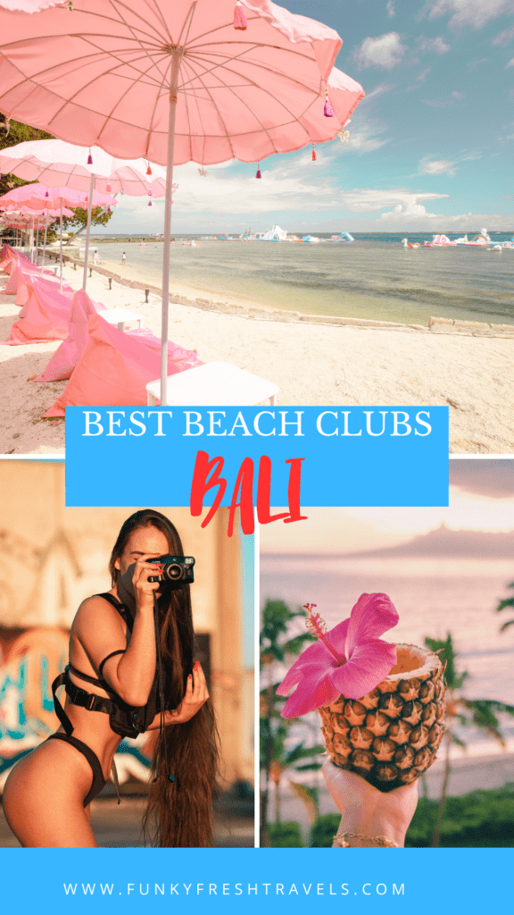 Best beach clubs Bali