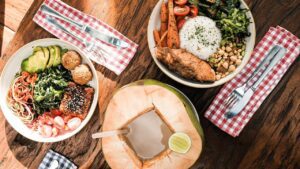 various vegan option Breakfast Restaurants in Bali