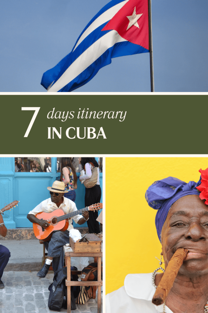 7 days in Cuba Itinerary Itinerary for Cuba