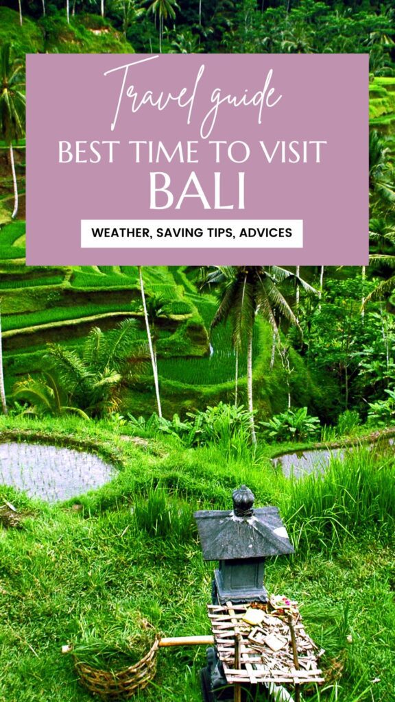 Best timne to visit Bali Best time to visit Bali