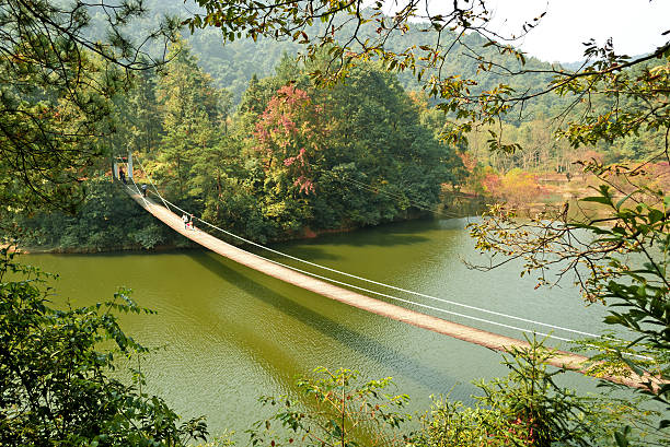 Tourist attractions Long suspension bridge
