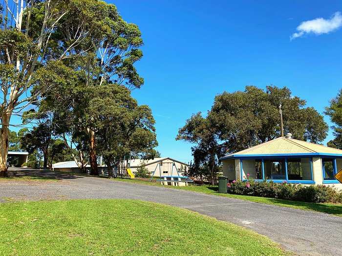 the bbq pavilion and Mount Gambier Caravan Parks