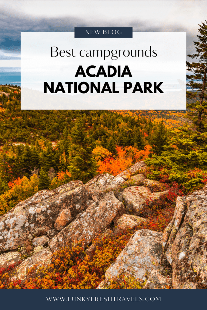 Best campgrounds Acadia National park