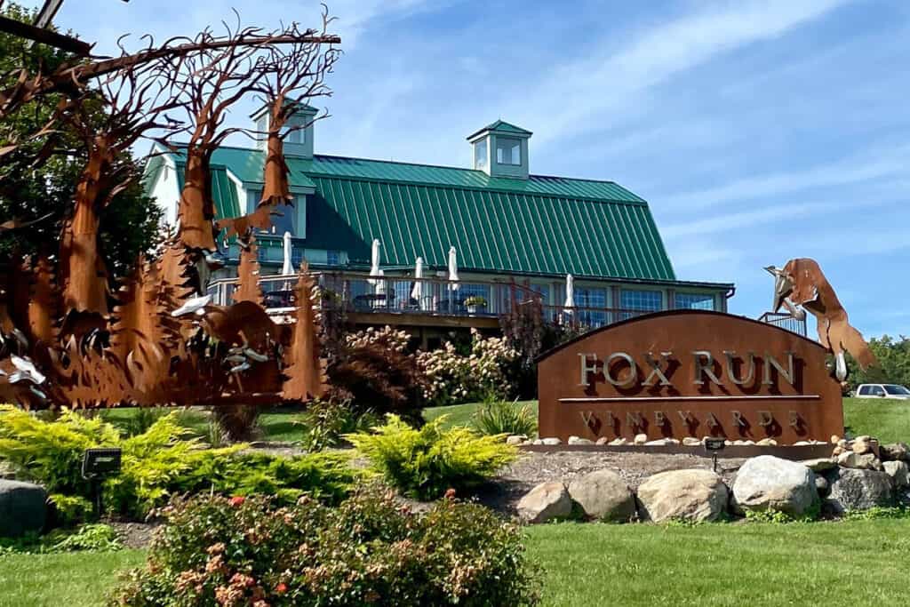 Best Wineries in Corning NY Fox Run Vineyards