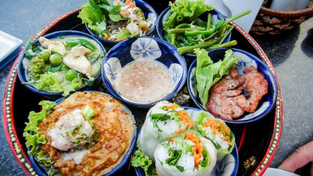 Cambodian Cuisine Selection scaled 1