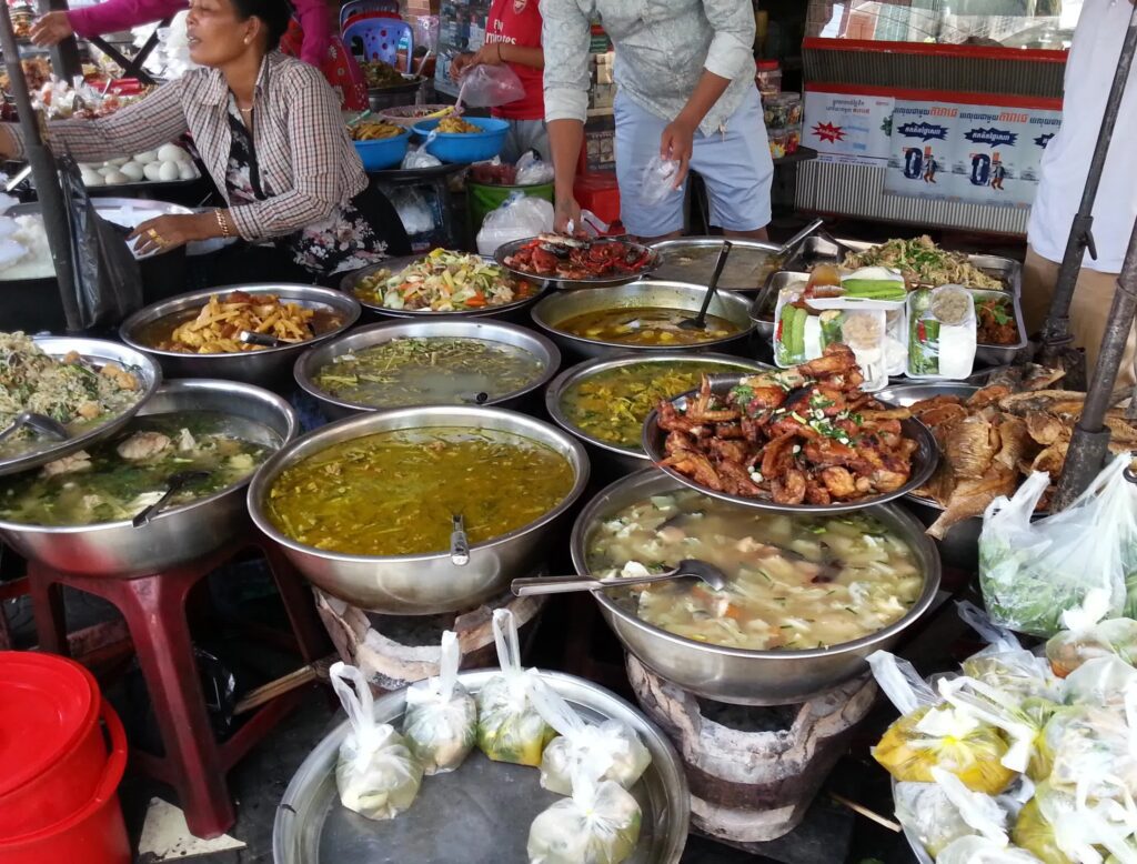 MConverter.eu Soups and stews on sale at Phnom Penh Old Market