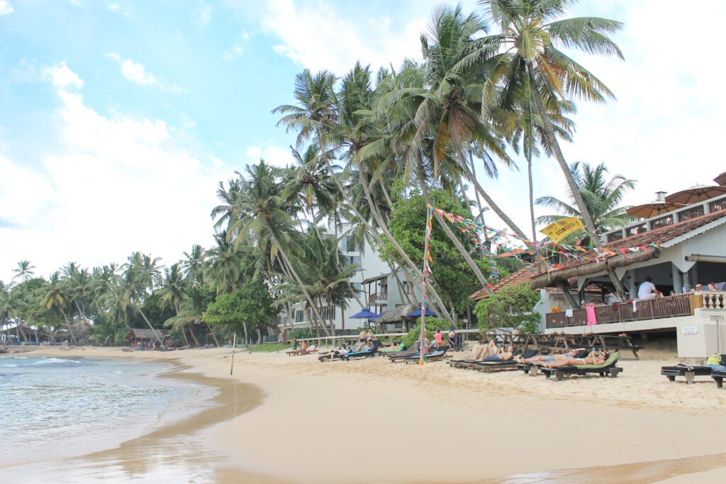 Wijaya Beach Sri Lanka beach