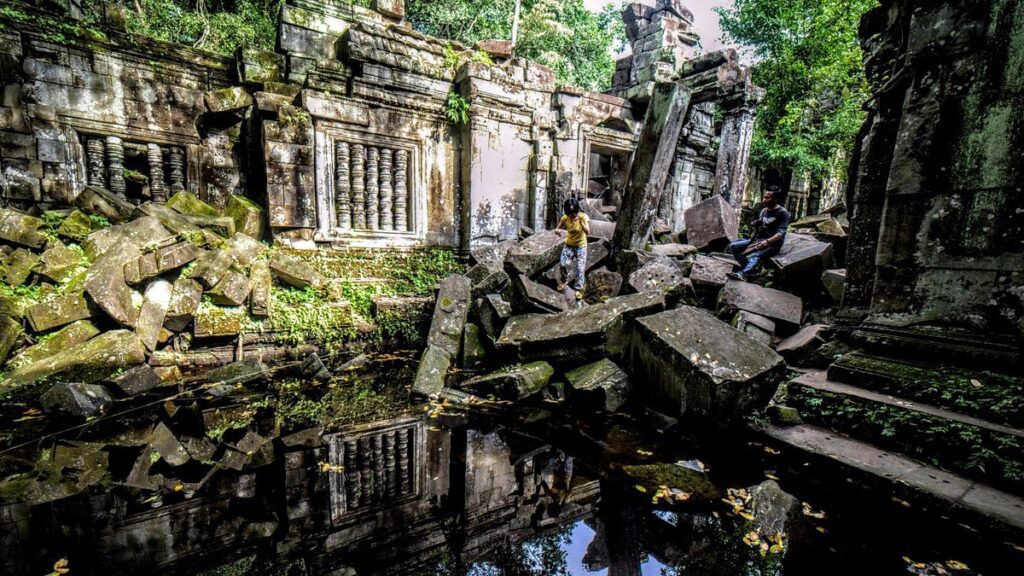 boeng mealea fallen temple