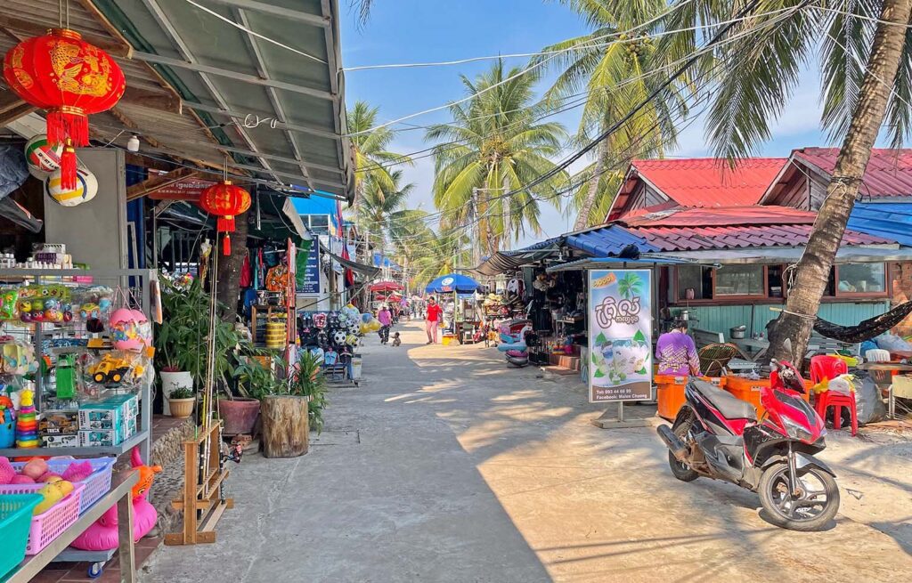 koh rong kaoh touch stalls