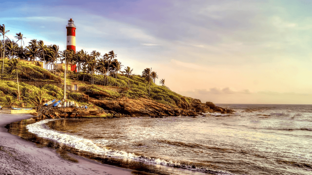 lighthouse beach thiruvananthapuram kerala attr hero 2