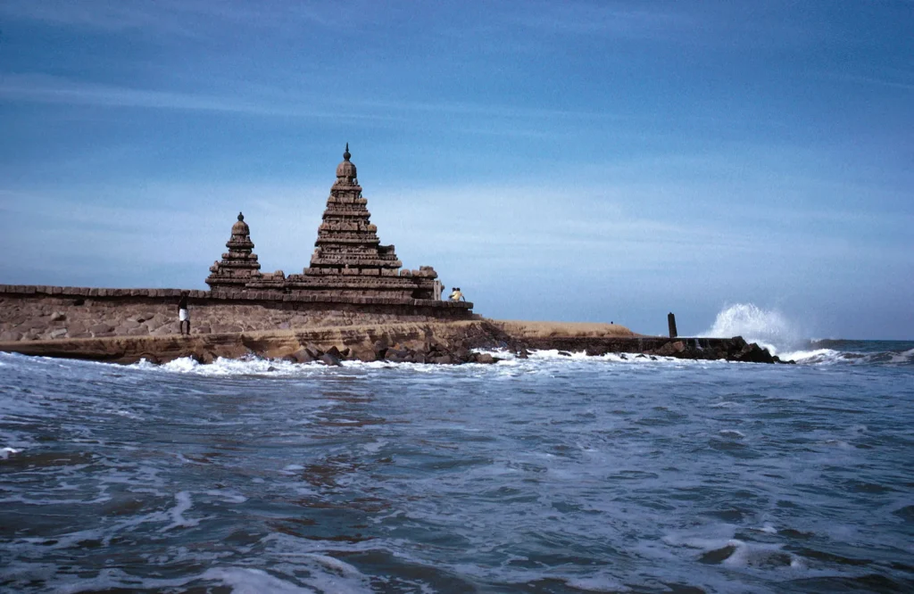 Mamallapuram Shore Temple Chennai India Tamil Nadu yoga retreats in India