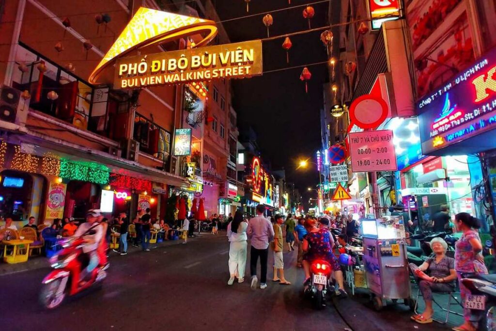 Bui Vien walking street