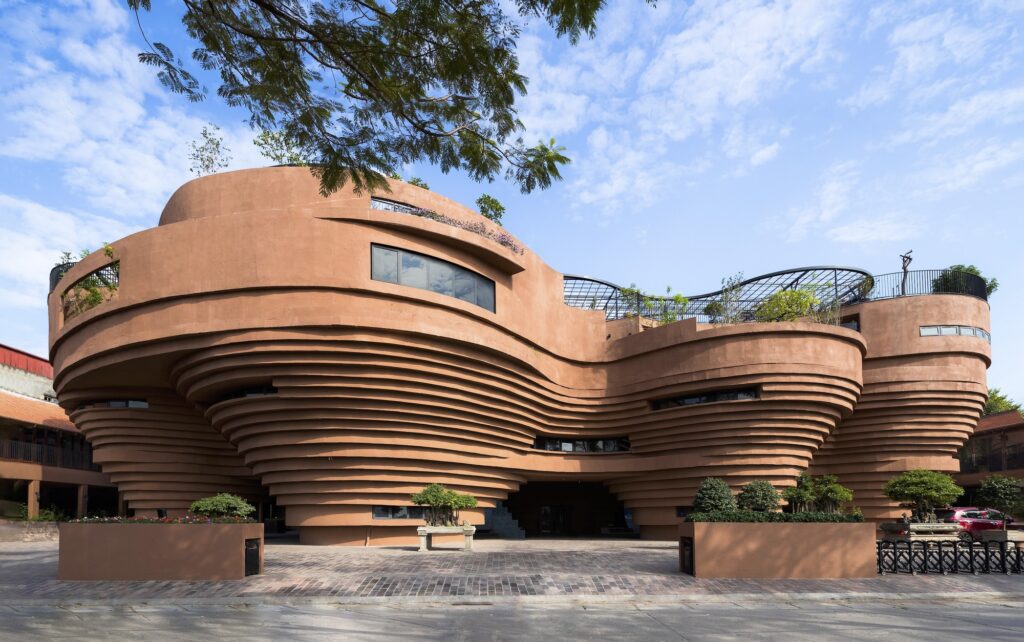 bat trang ceramic community house 1 plus 1 2 architects 2