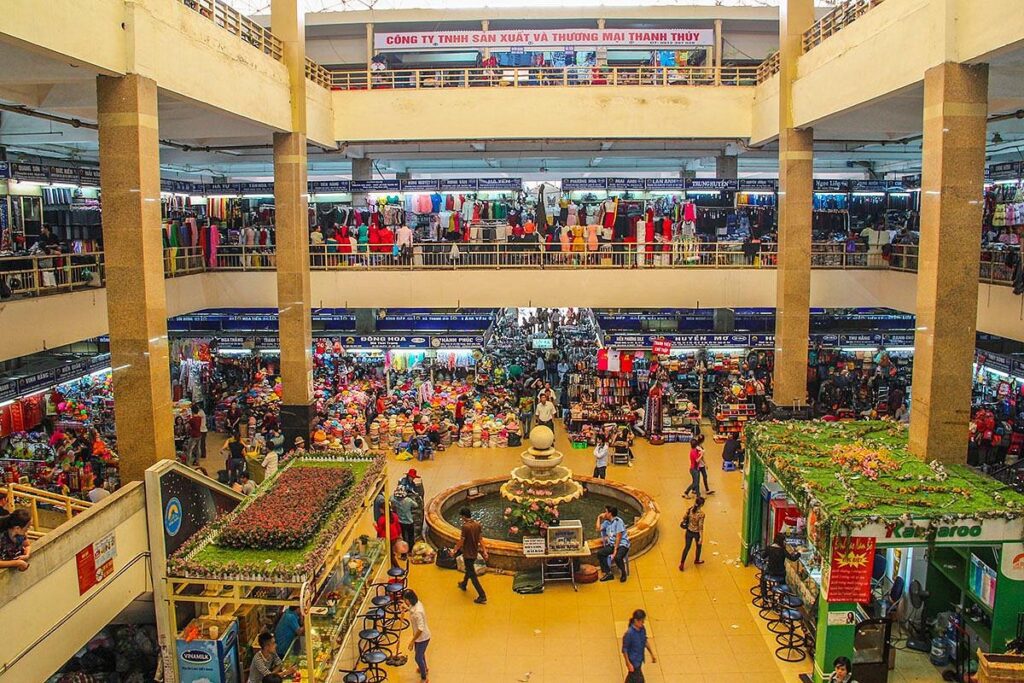 many shops selling similar
