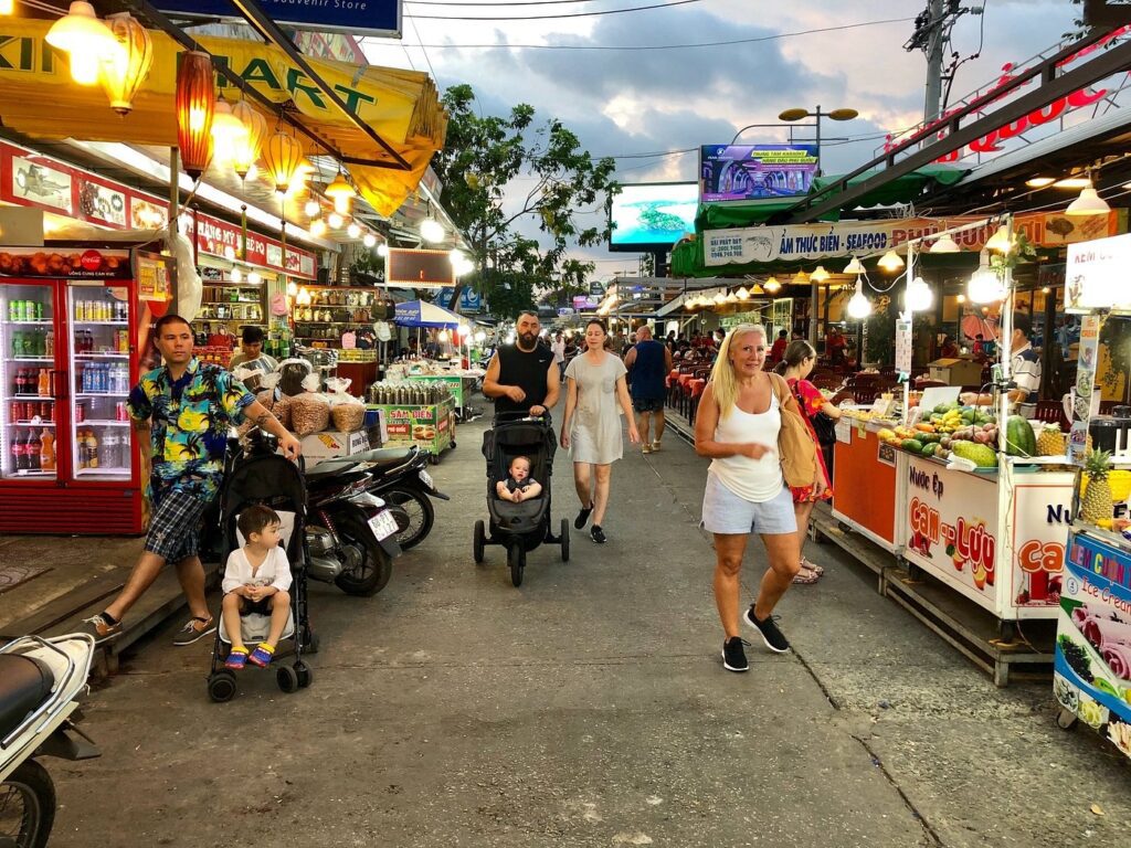 phu quoc night market location
