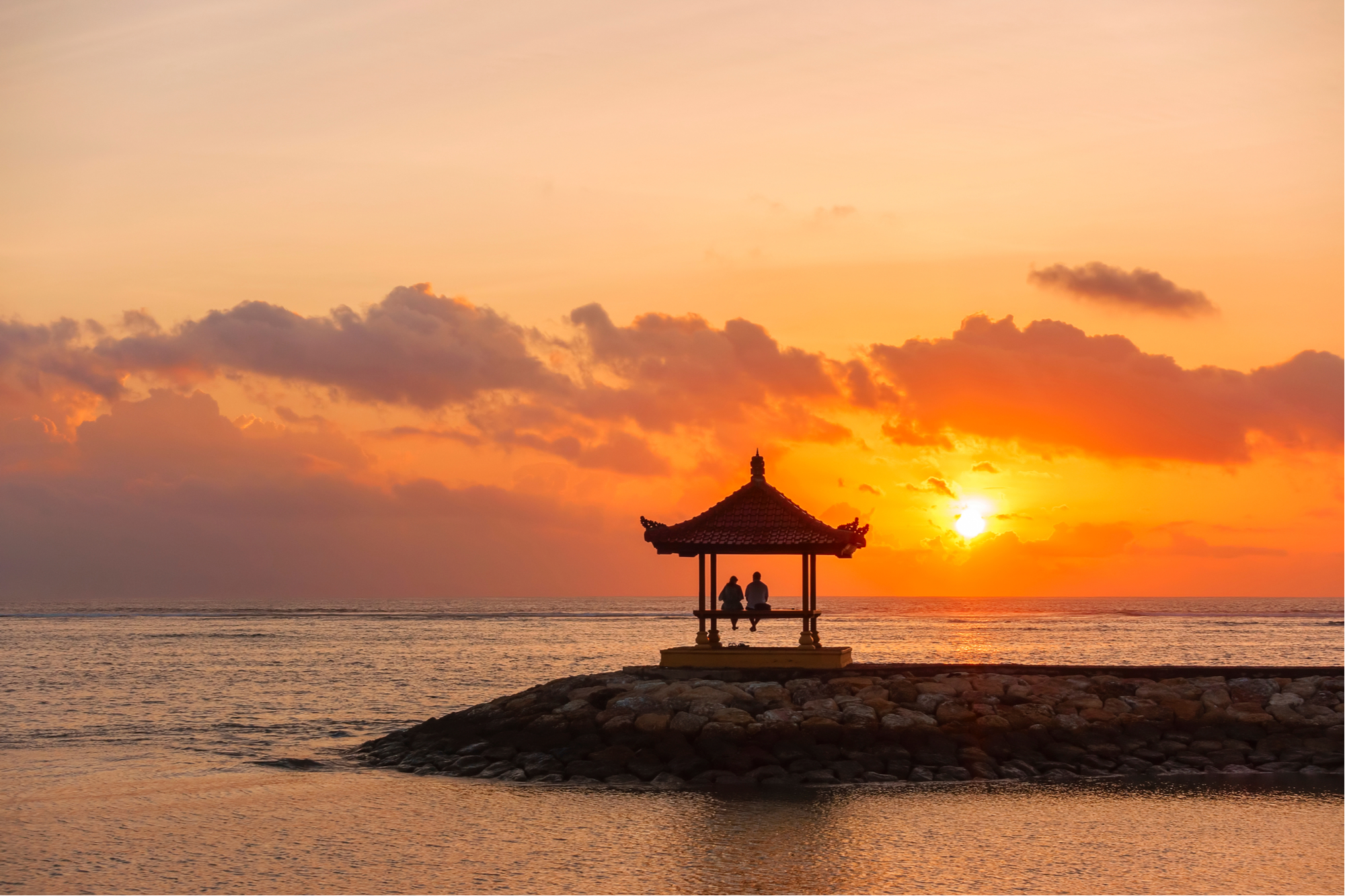 bali sanur sunrise