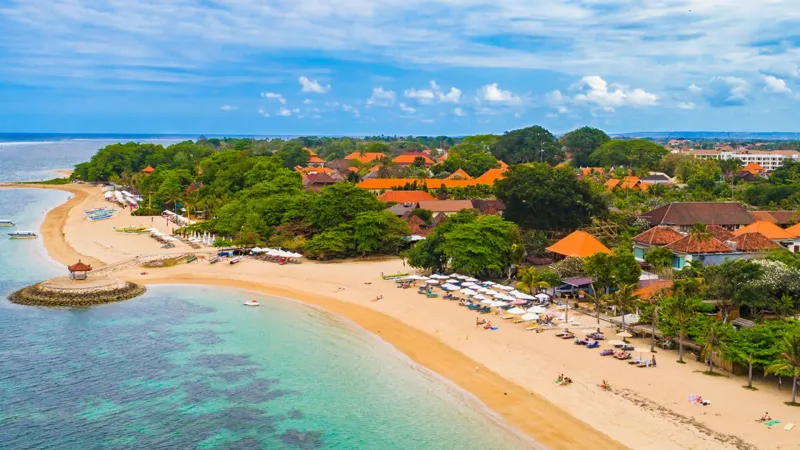 Sanur beach